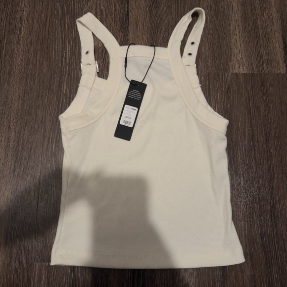 Buckled Ribbed Tank Top - Picture 5 of 5